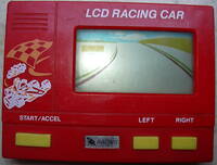LCD Racing Car