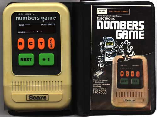Sears Electronic Numbers Game