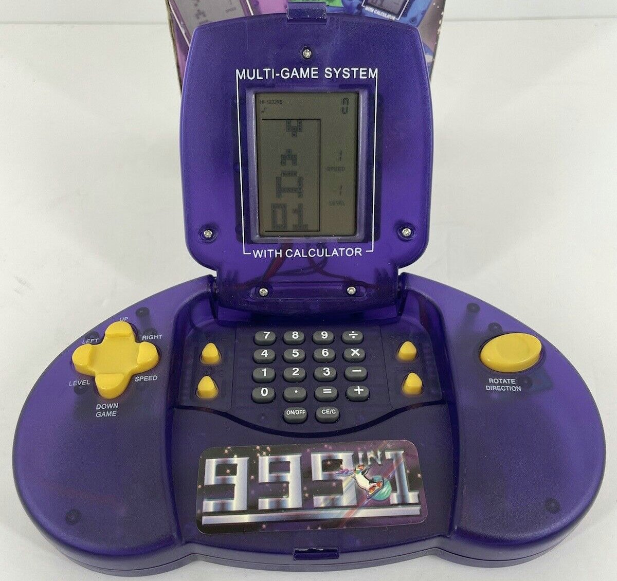 Multi-Game System With Calculator 999in1